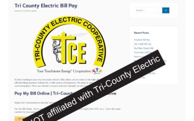 BE AWARE OF THIRD PARTY BILL-PAY WEBSITES